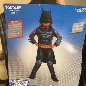 Toddler Batman Costume NWT